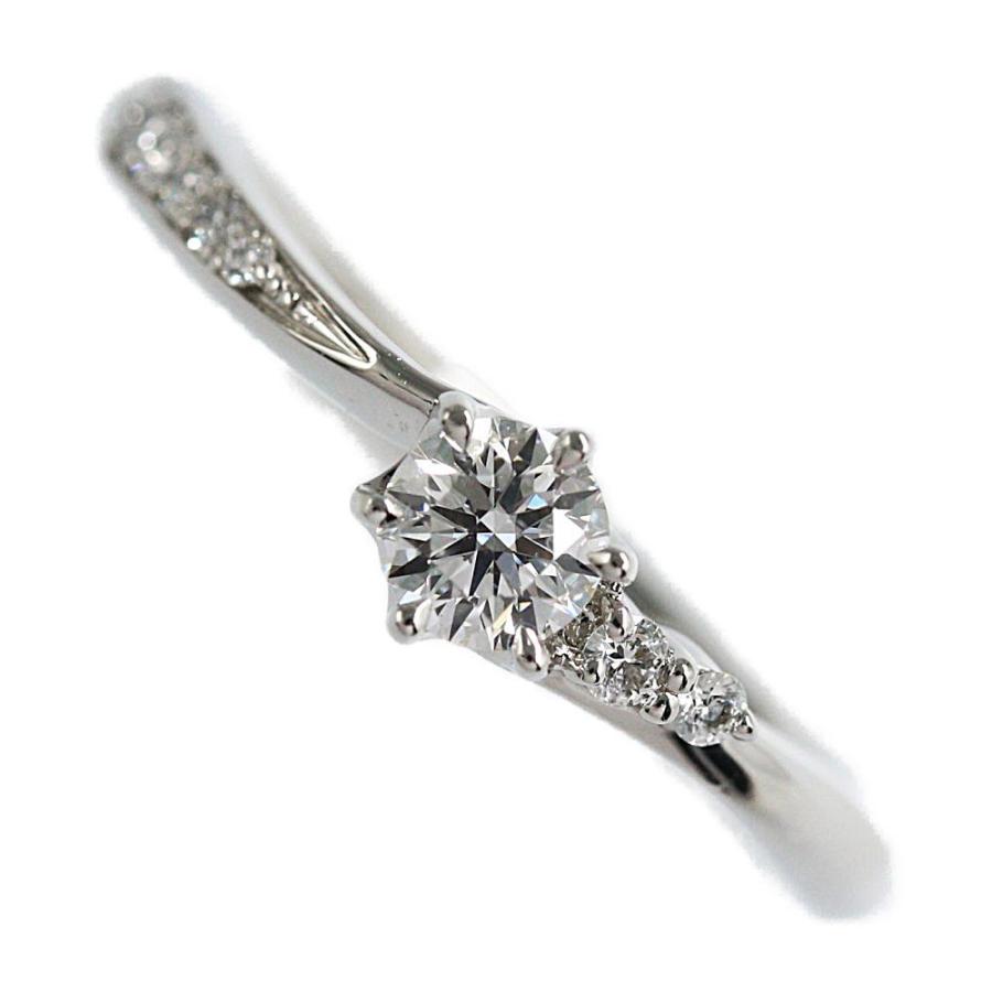 アイプリモ アンドロメダ ダイヤモンド エンゲージリング 指輪 鑑定