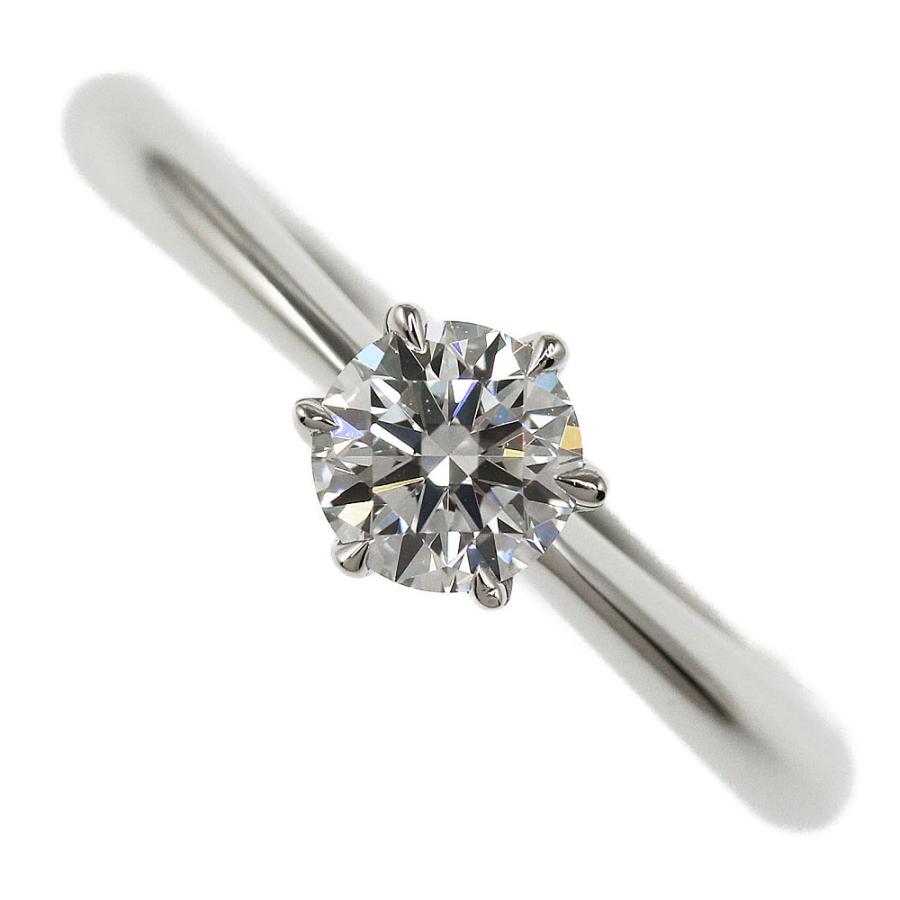 ロイヤルアッシャー 0.3ctダイヤモンドエンゲージリング・指輪/Pt950