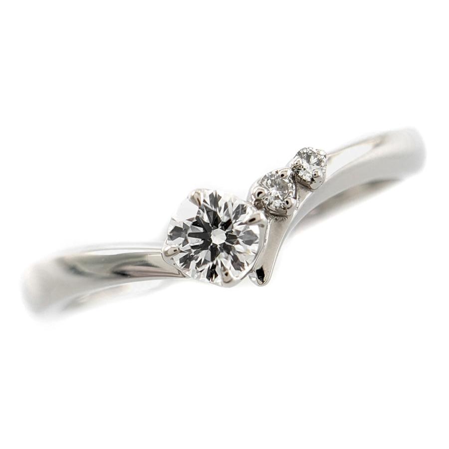 4℃　pt950　ダイヤリング　#11.5 ヨンドシー ダイヤモンドリング・指輪/Pt950-3.6g/0.157ct/11.5号