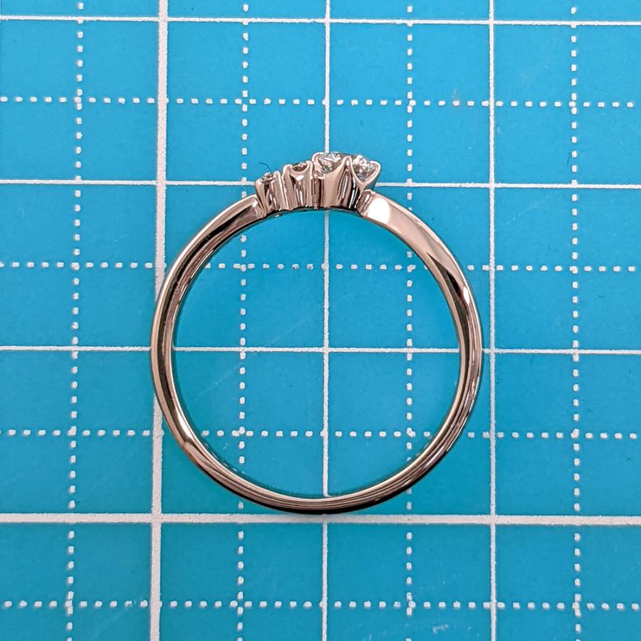 ヨンドシー ダイヤモンドリング・指輪/Pt950-3.6g/0.157ct/11.5号