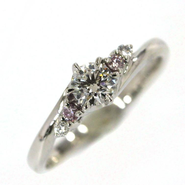 ブリリアンス+ ダイヤモンドリング・指輪/Pt900-2.7g/0.228ct/FD:0.05