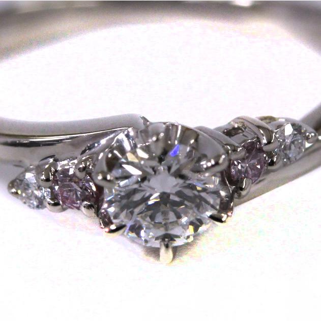 ブリリアンス+ ダイヤモンドリング・指輪/Pt900-2.7g/0.228ct/FD:0.05