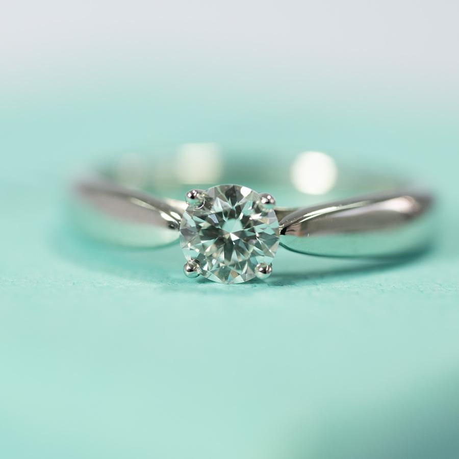 ティファニー ハーモニー 0.28ct D-VVS1-3EX ダイヤモンドリング