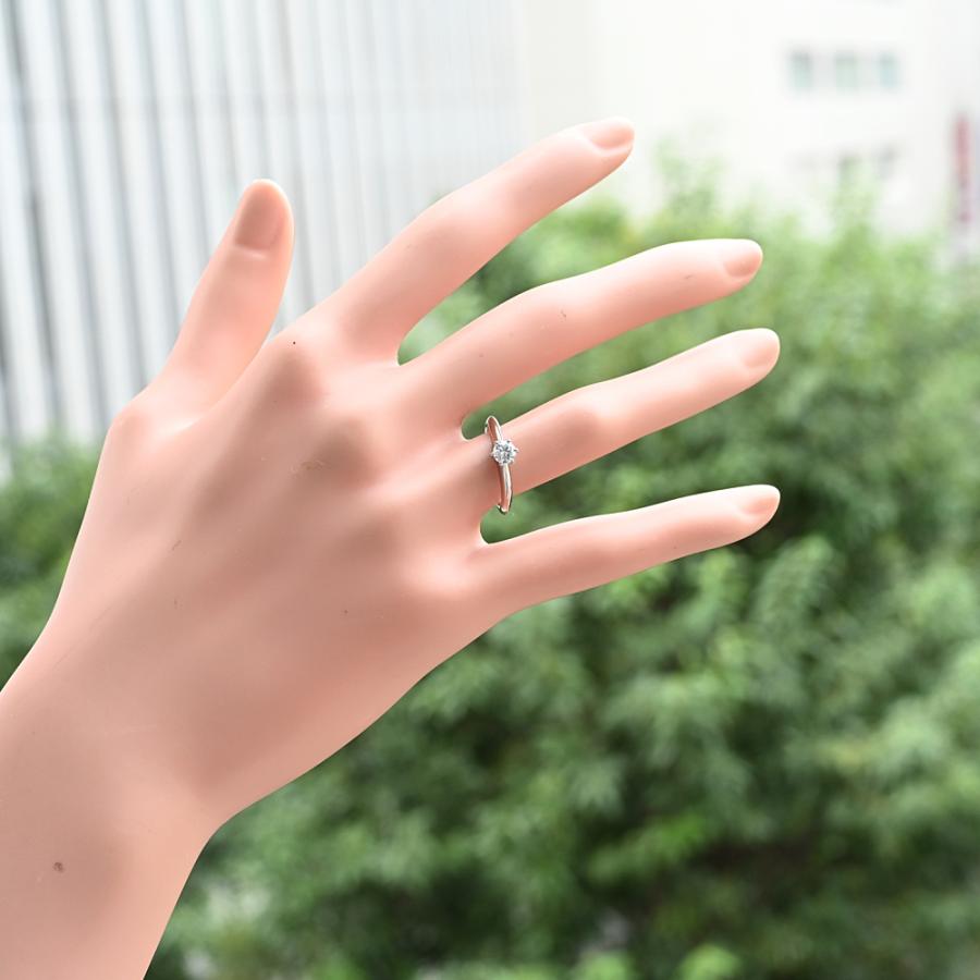 Tiffany & Co. ダイヤモンドリング 0.28カラット