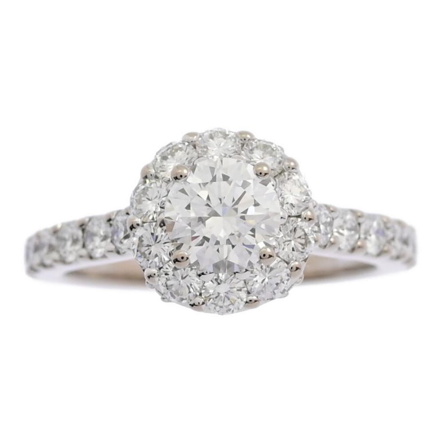グラフ 0.5ct GRAFF アイコン ダイヤモンドリング 指輪 K18(WG無)-3.1g 