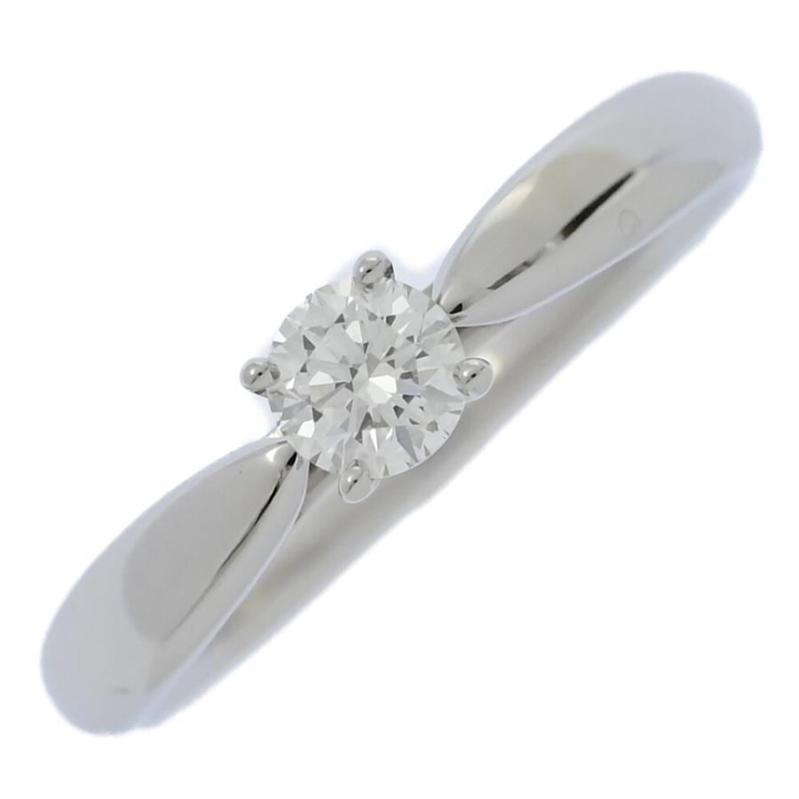 ティファニー ハーモニーPt950 ダイヤモンド0.21ct リング