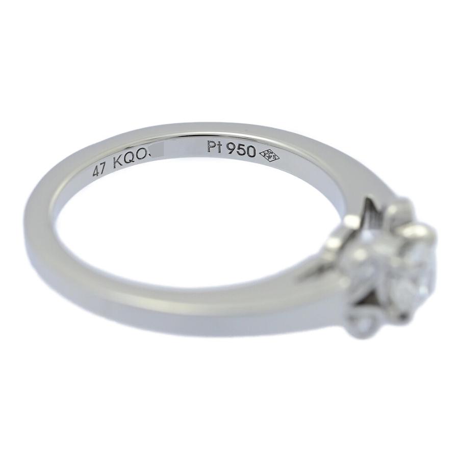 ★【本日まで】Cartier バレリーナ Pt950 12号52 ダイヤ Cartier】カルティエ『PT950 バレリーナ ソリテール リング