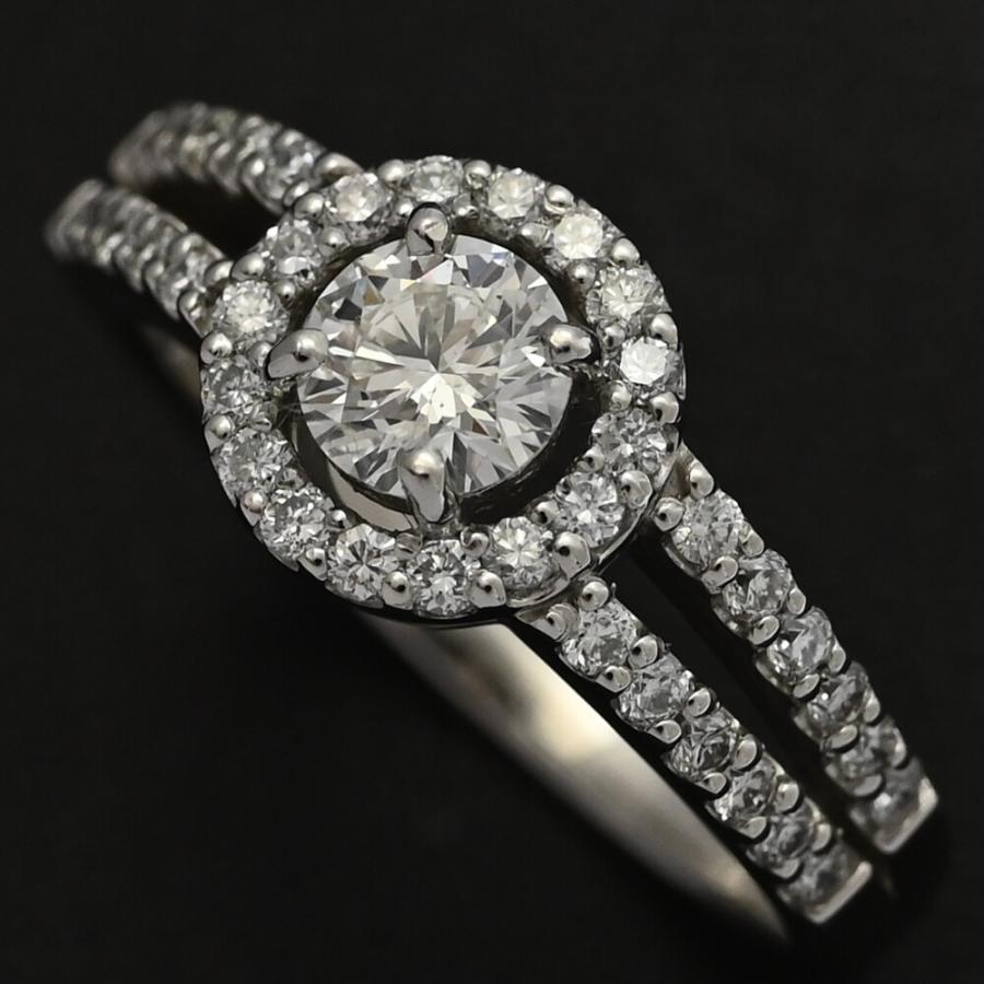 0.337ct/FD:0.34ct/ハーフエタニティセッティング・取り巻き  