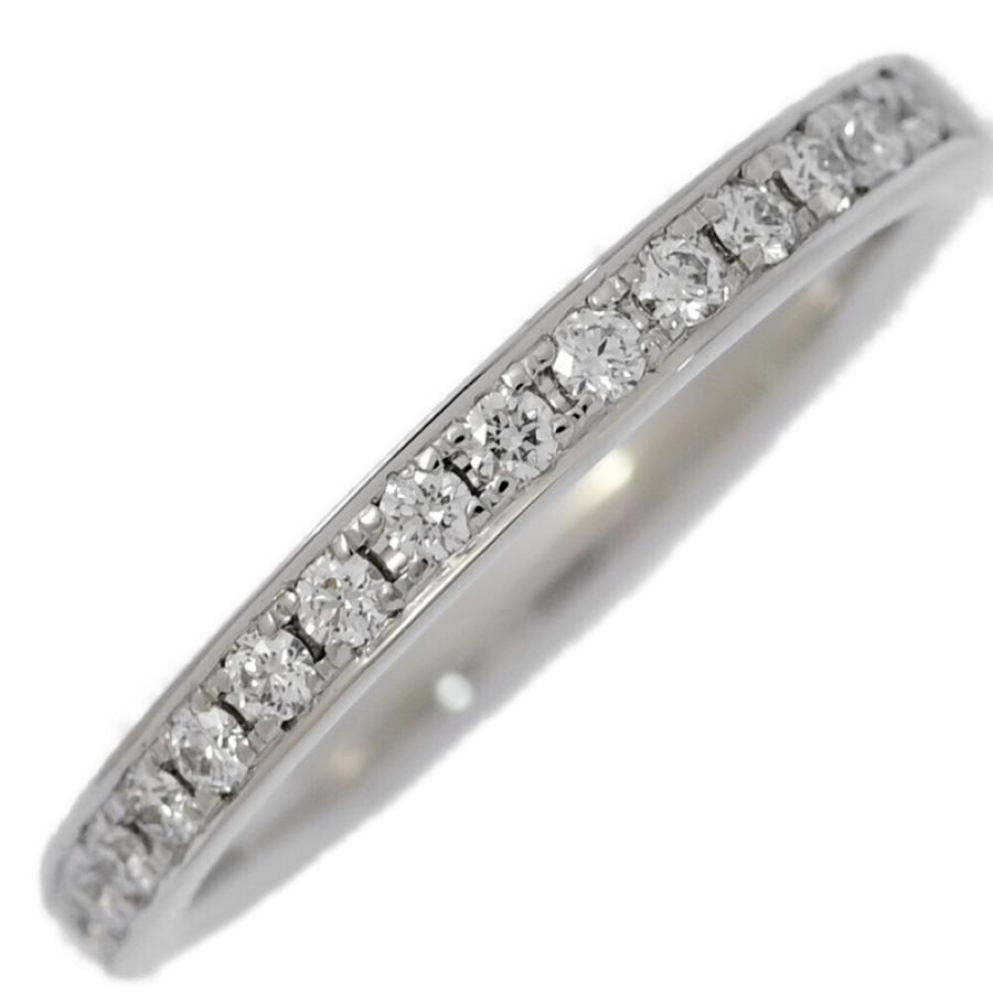 0.13ct/TASAKI PEARL タサキ・田崎真珠/ハーフエタニティセッティング・ダイヤモンドリング・指輪/Pt950-2.5g/6号/#/プラチナ/h251024/593860 の商品画像