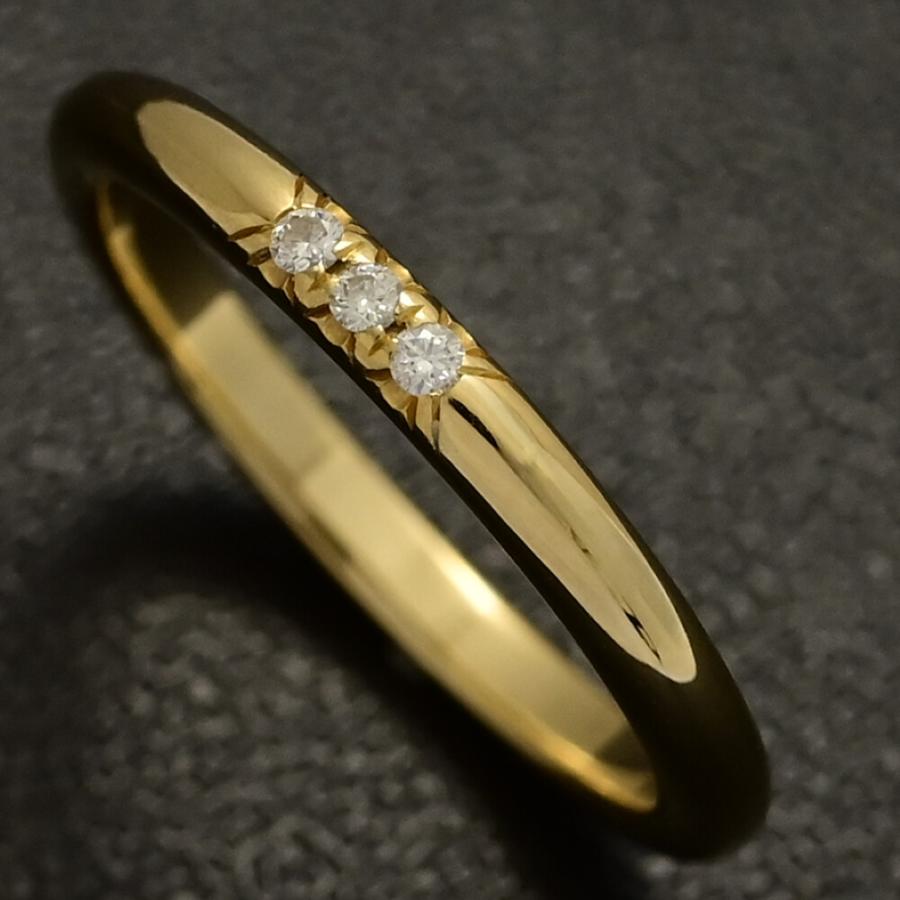 TIFFANY&Co. フォーエバー ウェディング バンドリング 3P ダイヤモンド