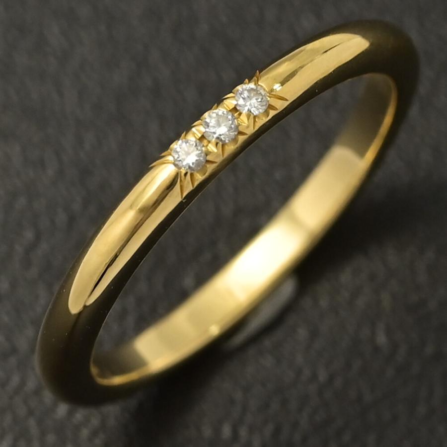 Tiffany & Co. ゴールドリング TIFFANY&Co. ティファニー シグネチャー リング・指輪 K18イエロー