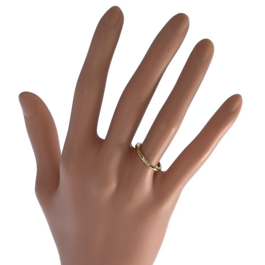 Tiffany & Co. ゴールドリング TIFFANY&Co. ティファニー シグネチャー リング・指輪 K18イエロー