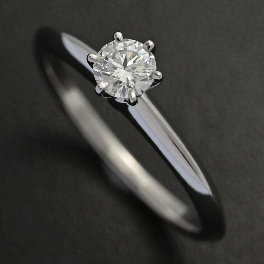 ◆最終値下げ◆Tiffany ダイヤモンドリング pt950 0.26カラット TIFFANY&Co.（ティファニー） 0.26ct/TIFFANY ＆ Co. ソリティア