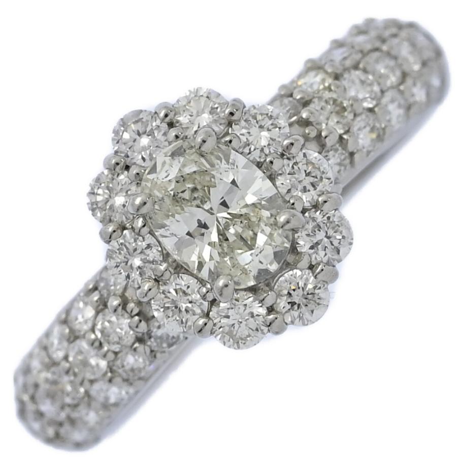 ラスト1点) 0.36ct/FD:0.64ct/取り巻き 41P ダイヤモンド リング 指輪