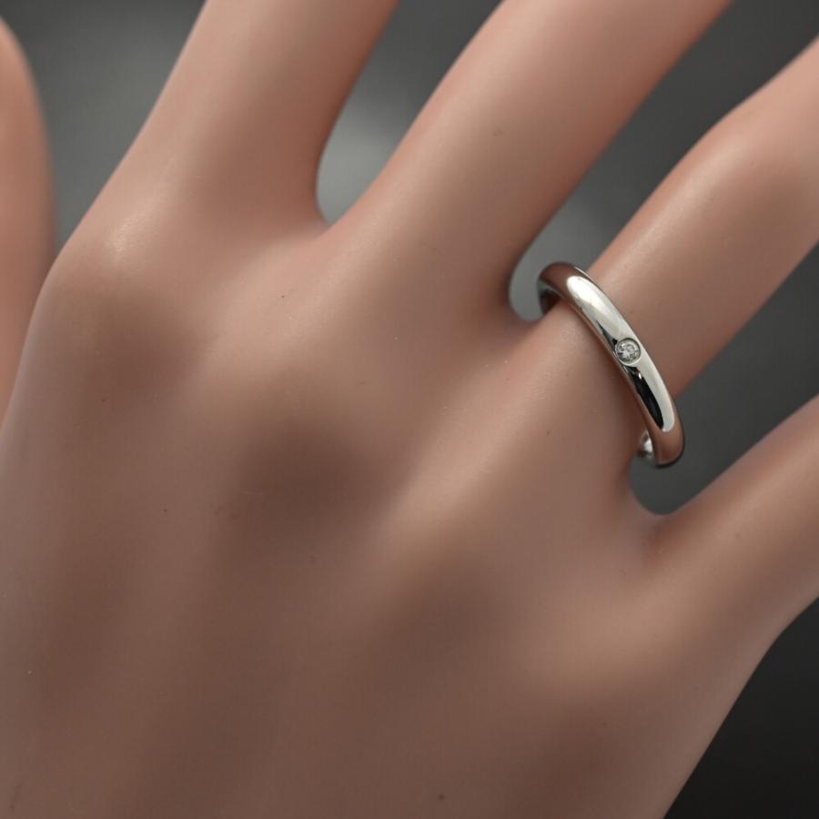 TIFFANY&Co.（ティファニー） スタッキングバンド 1粒 ダイヤモンド