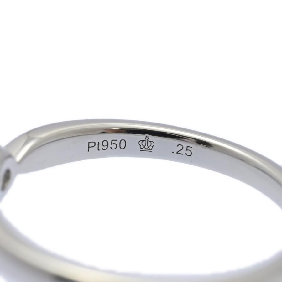 0.25ct ROYAL ASSCHER ロイヤルアッシャー ダイヤ リング 指輪 Pt950