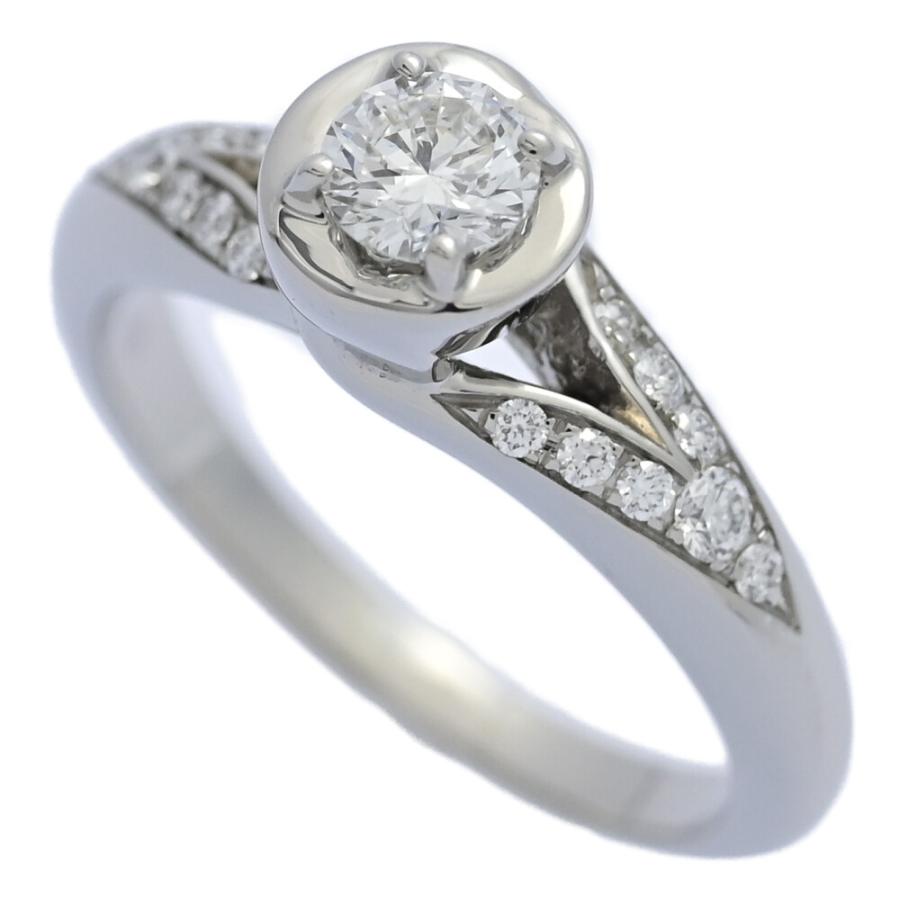 ブルガリ Pt 950 ダイヤモンド リング美品 BVLGARI（ブルガリ） 美品 0.2ct インコントロ ダモーレ ダイヤモンド