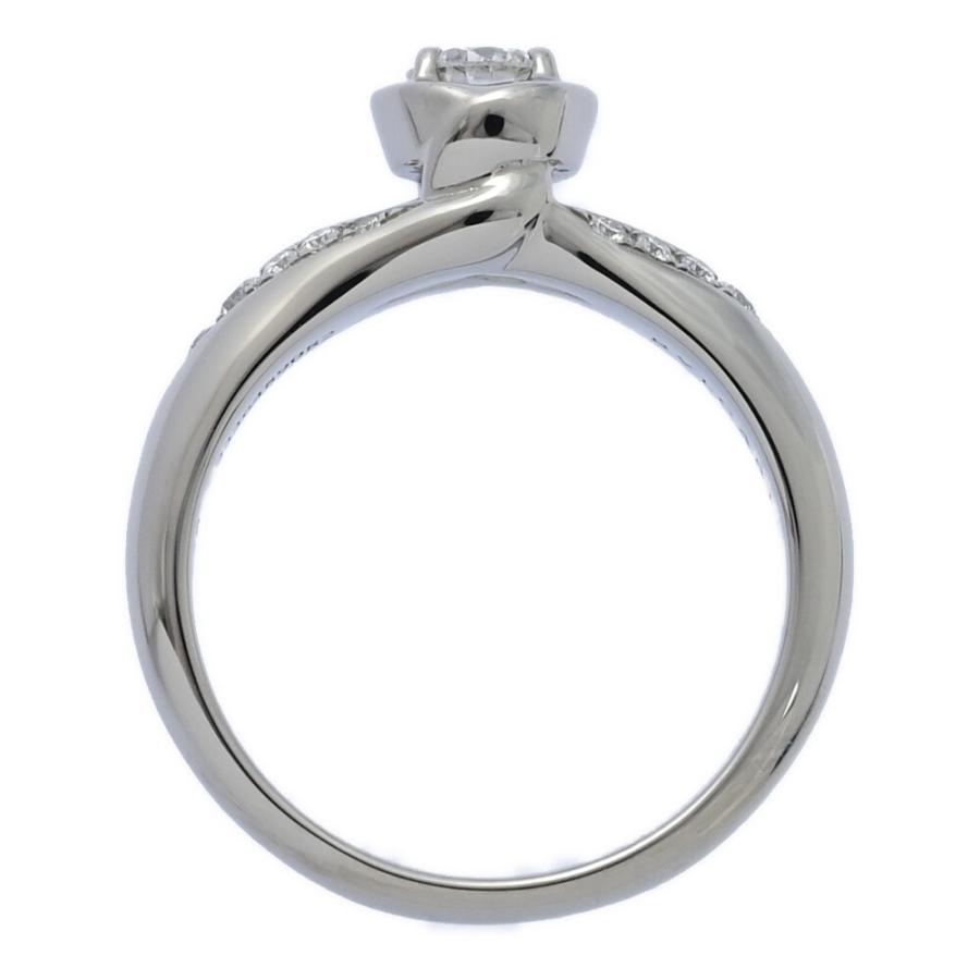 ブルガリ Pt 950 ダイヤモンド リング美品 BVLGARI（ブルガリ） 美品 0.2ct インコントロ ダモーレ ダイヤモンド