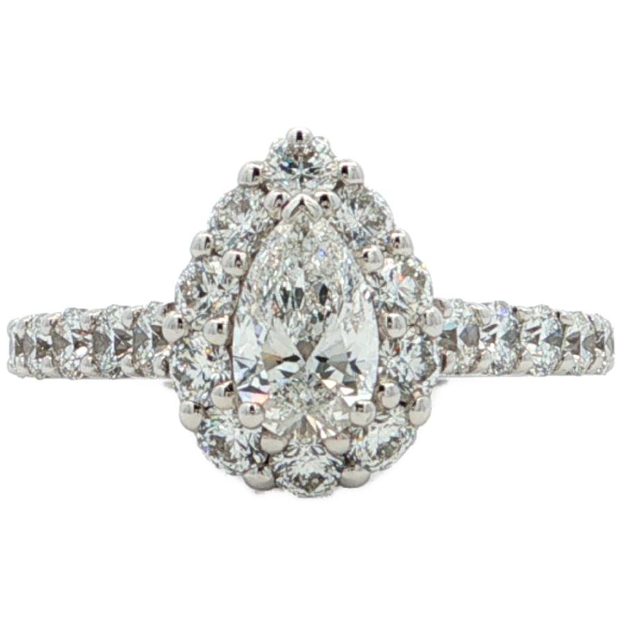 グラフ 0.51ct GRAFF アイコン ペアシェイプ ダイヤモンド リング 指輪