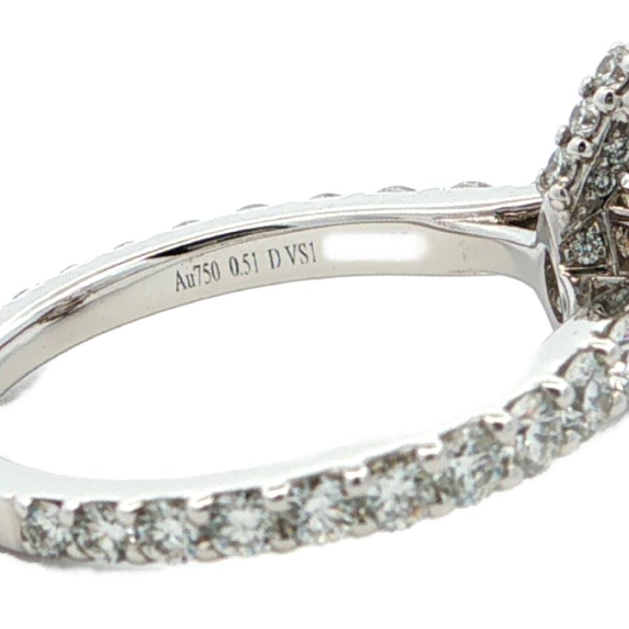 グラフ 0.51ct GRAFF アイコン ペアシェイプ ダイヤモンド リング 指輪