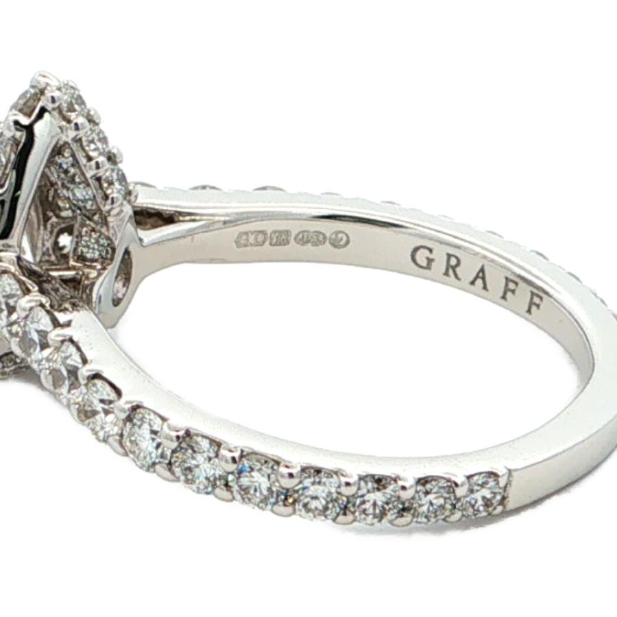 グラフ 0.51ct GRAFF アイコン ペアシェイプ ダイヤモンド リング 指輪