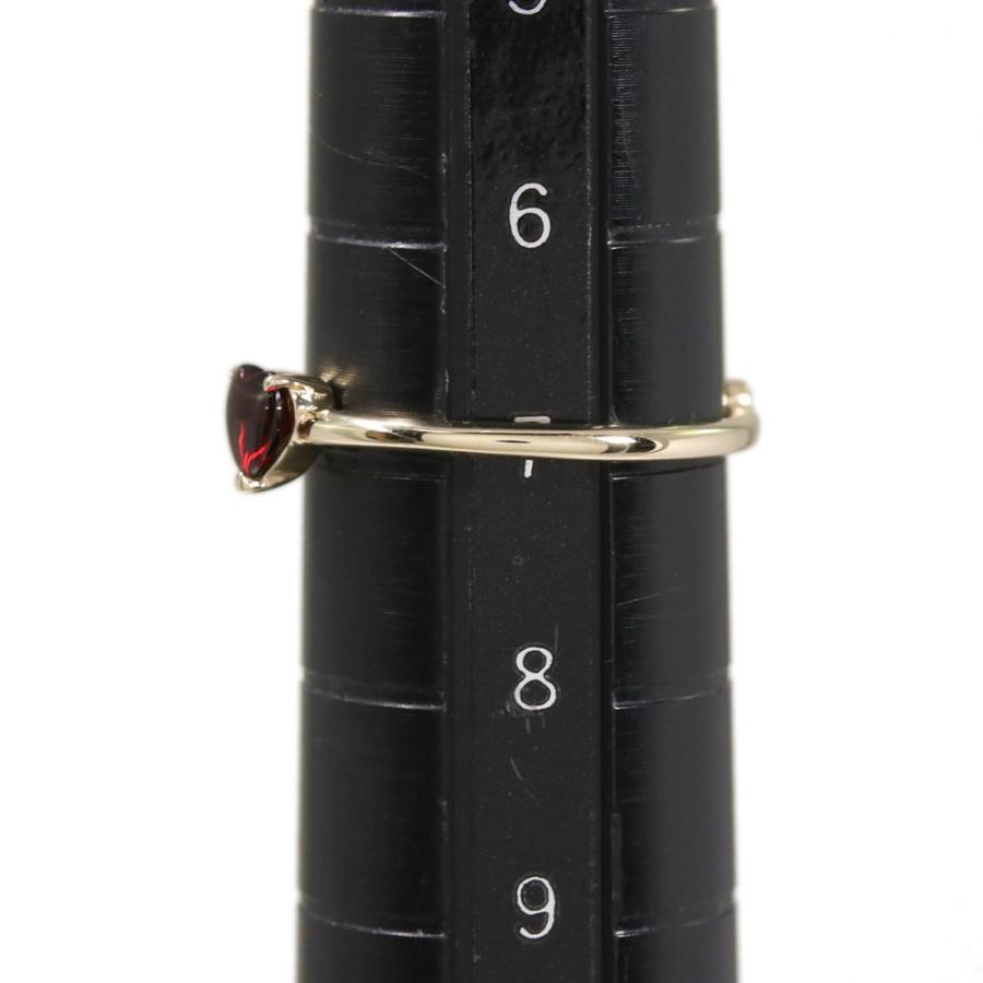 スタージュエリー　K10WG ハート リング HEART PINKIE RING(2JR0396)K10 ピンキーリング｜スター