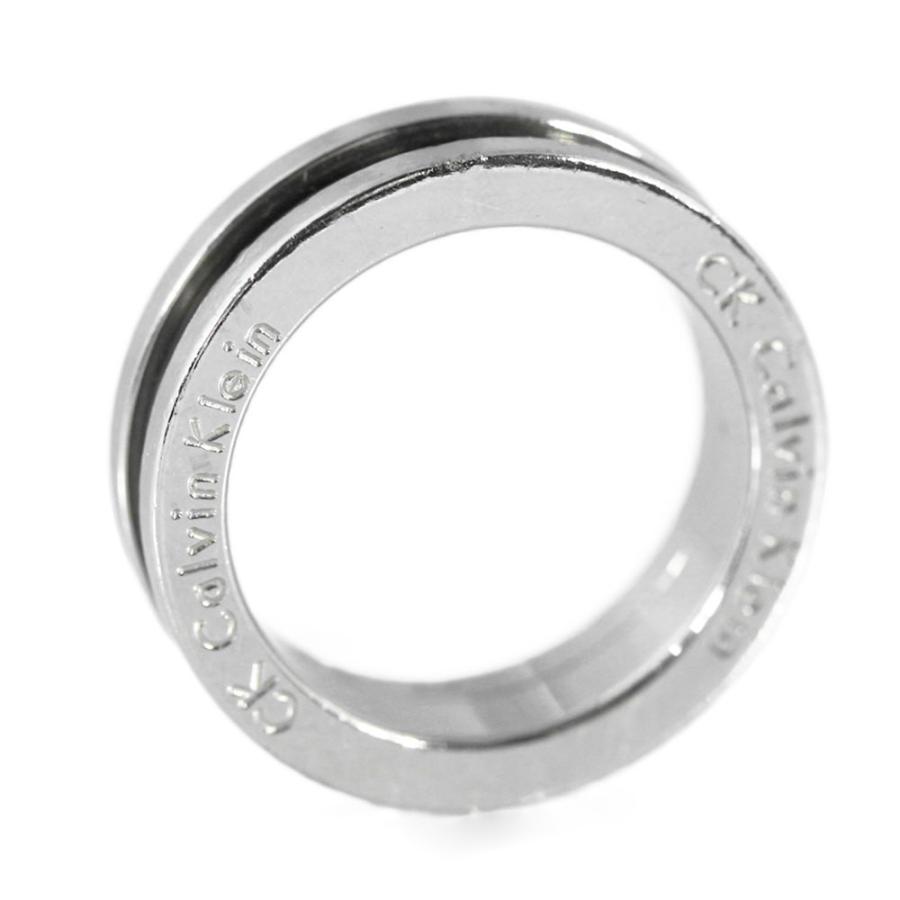 カルバンクライン ロゴ リング・指輪/SS/stainless steal-5.5g カルバンクライン ロゴ リング・指輪/SS/stainless steal-5.5g