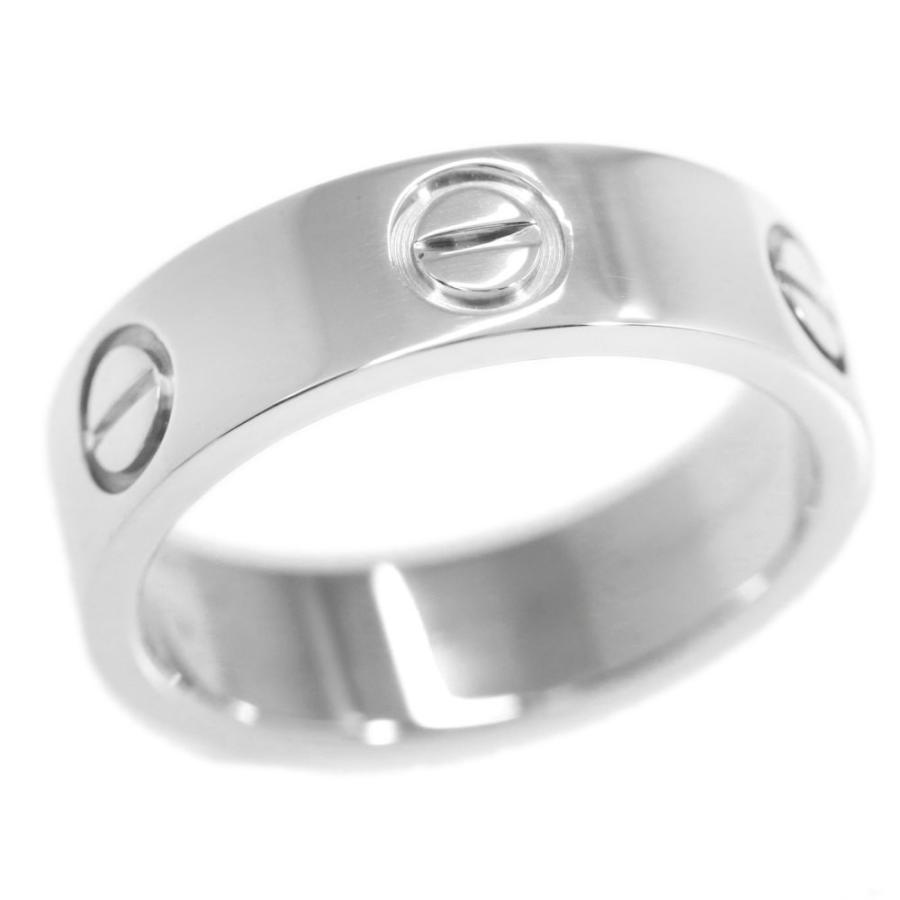 Cartier カルティエ ラブ/LOVE・1996年リング・指輪/K18WG/750 Cartier カルティエ ラブ/LOVE・1996年リング・指輪/K18WG/750