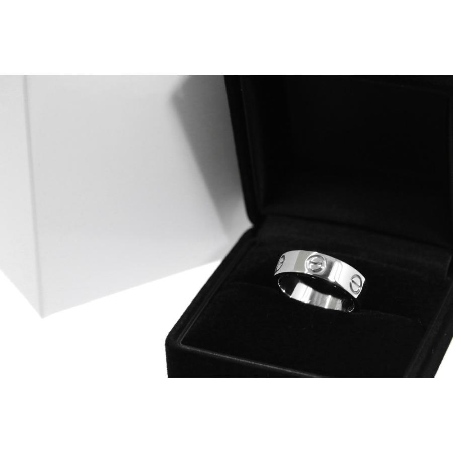 Cartier カルティエ ラブ/LOVE・1996年リング・指輪/K18WG/750 Cartier カルティエ ラブ/LOVE・1996年リング・指輪/K18WG/750
