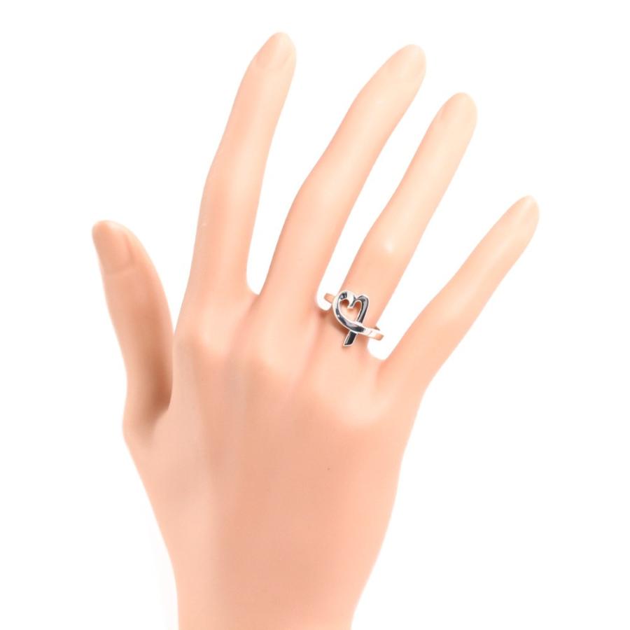 TIFFANY&Co.（ティファニー） ラビングハート・リング・指輪/Sv925-3.5