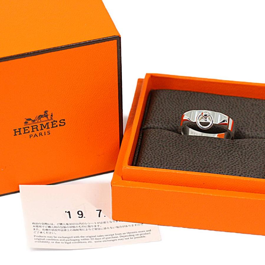 HERMES エルメス コリエドシアン・PMリング・指輪/Sv925-5.2g/19 HERMES エルメス コリエドシアン・PMリング・指輪/Sv925-5.2g/19