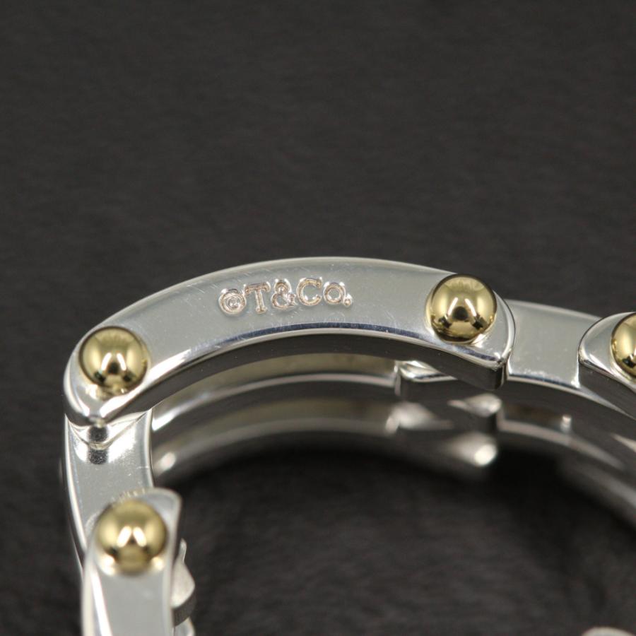 TIFFANY&Co. ティファニー チェーンゲートリング・指輪/Sv925 TIFFANY&Co. ティファニー チェーンゲートリング・指輪/Sv925