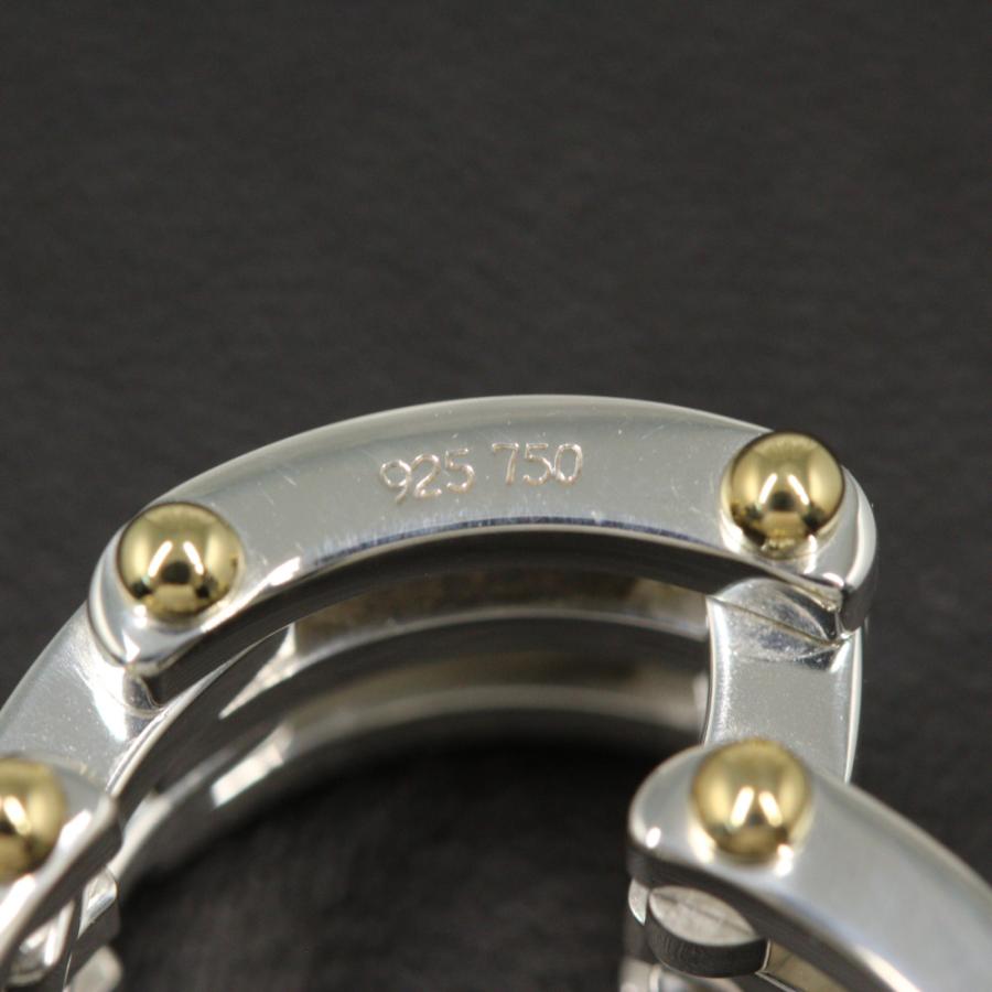 TIFFANY&Co. ティファニー チェーンゲートリング・指輪/Sv925 TIFFANY&Co. ティファニー チェーンゲートリング・指輪/Sv925