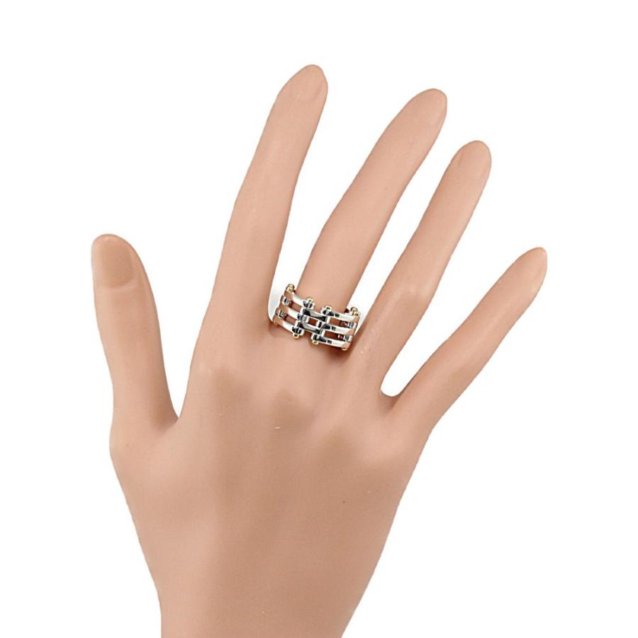 TIFFANY&Co. ティファニー チェーンゲートリング・指輪/Sv925 TIFFANY&Co. ティファニー チェーンゲートリング・指輪/Sv925