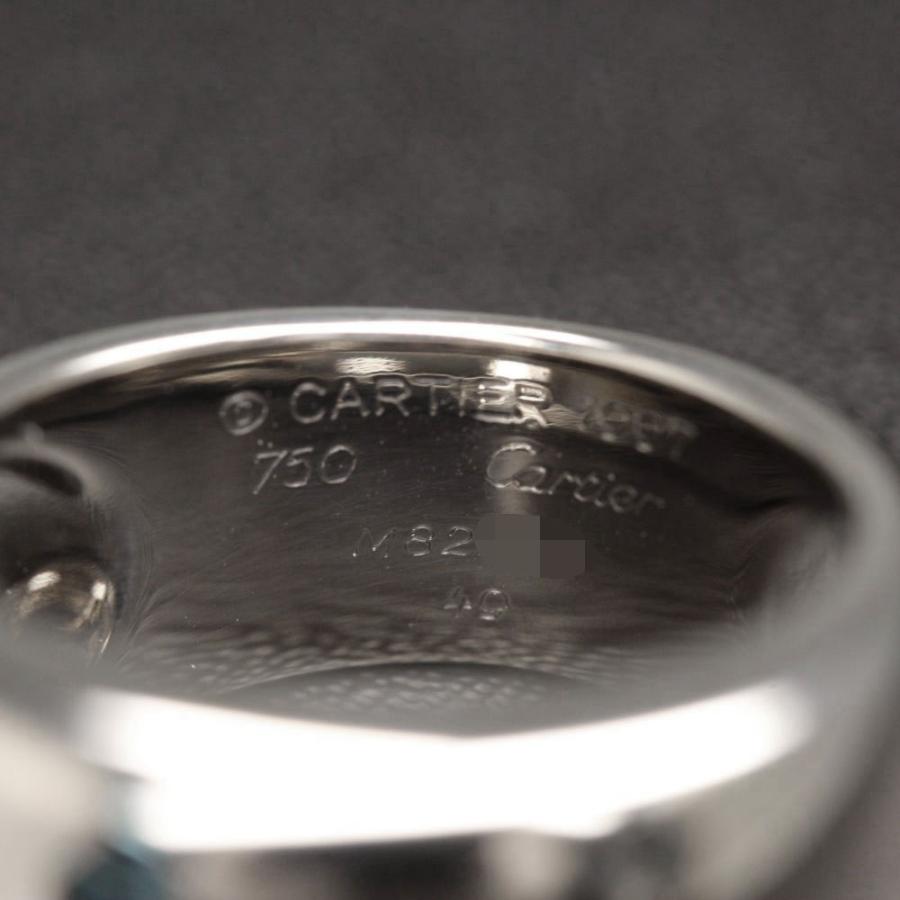 Cartier カルティエ ヌーベルバーグ・リング・指輪/K18WG/750 Cartier カルティエ ヌーベルバーグ・リング・指輪/K18WG/750