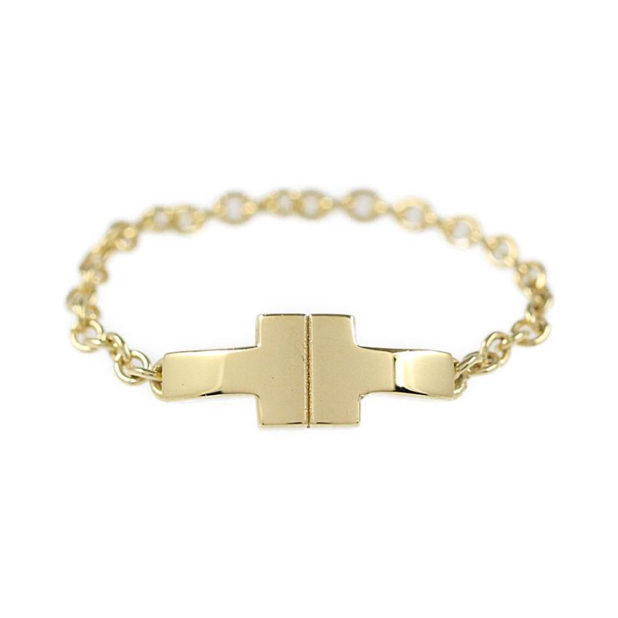 TIFFANY&Co. ティファニー ティファニーT・T TWOチェーンリング TIFFANY&Co. ティファニー ティファニーT・T TWOチェーンリング