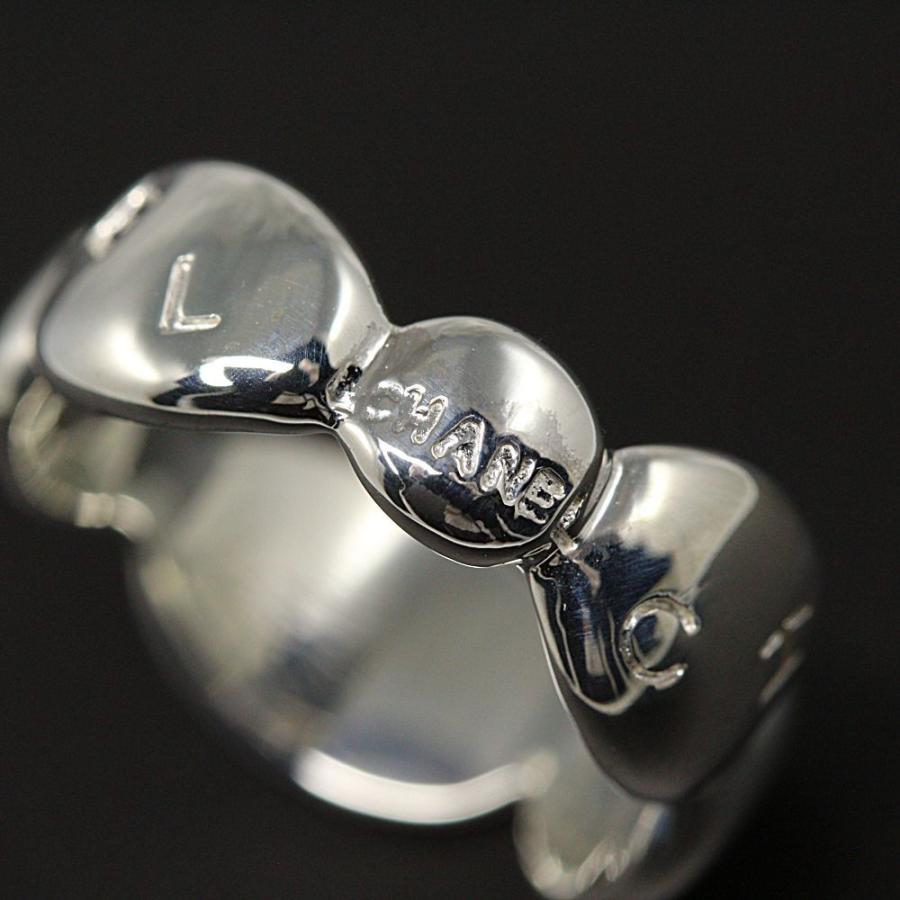 CHANEL シャネル ロゴプレートリング・指輪/Sv925-5.2g/12号/#52 CHANEL シャネル ロゴプレートリング・指輪/Sv925-5.2g/12号/#52