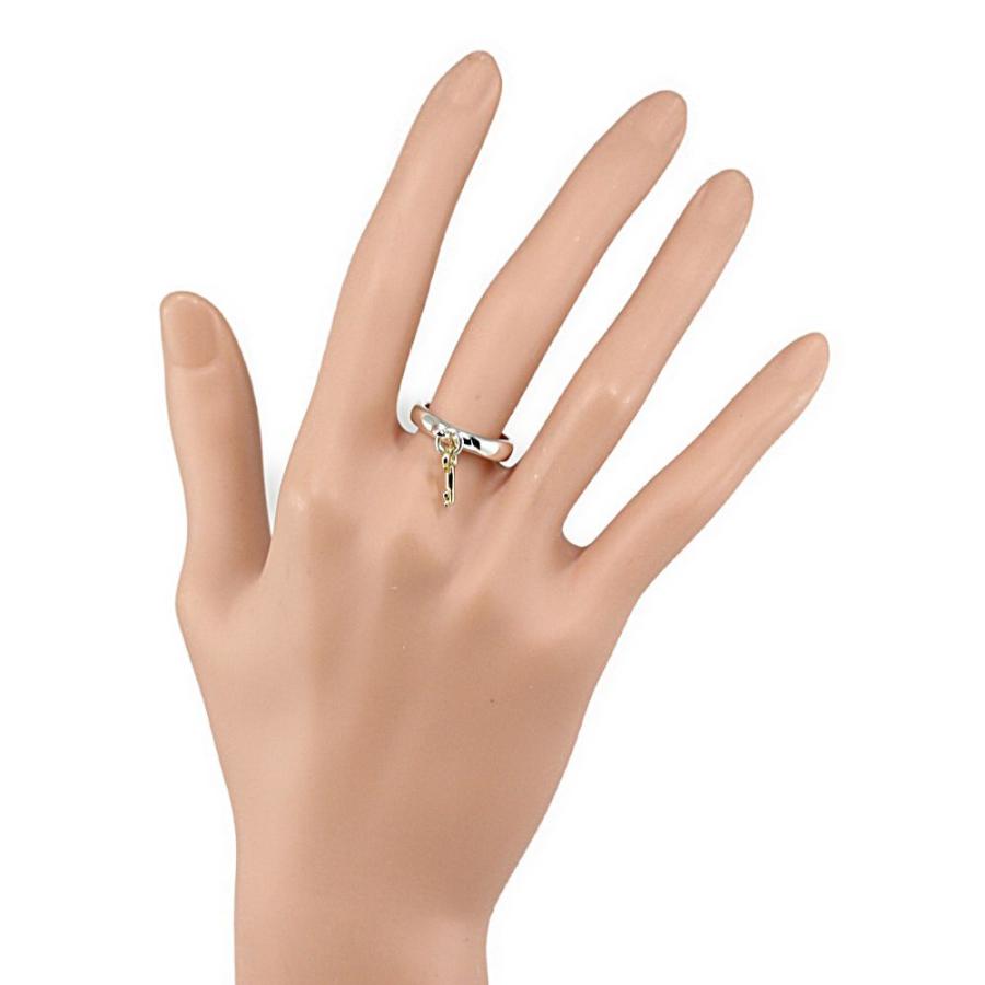 TIFFANY&Co. ティファニー キーチャーム・リング・指輪/Sv925 TIFFANY&Co. ティファニー キーチャーム・リング・指輪/Sv925