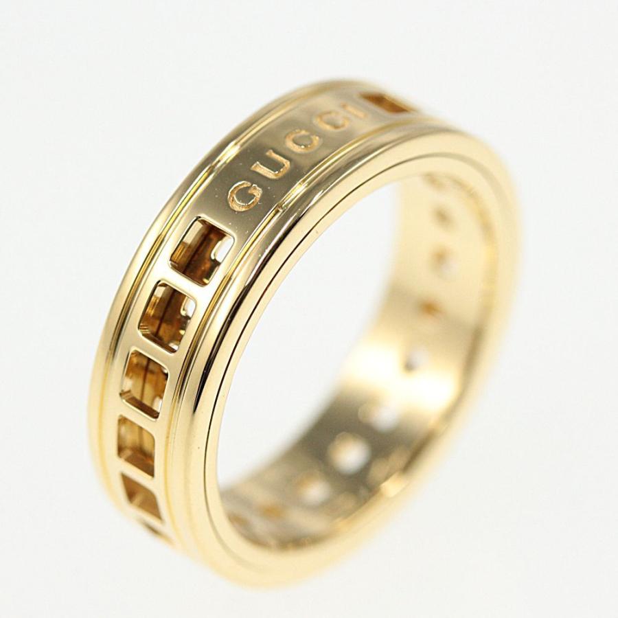 GUCCI（グッチ） スリップ リング 指輪/K18YG/750-5.9g/11号/#51