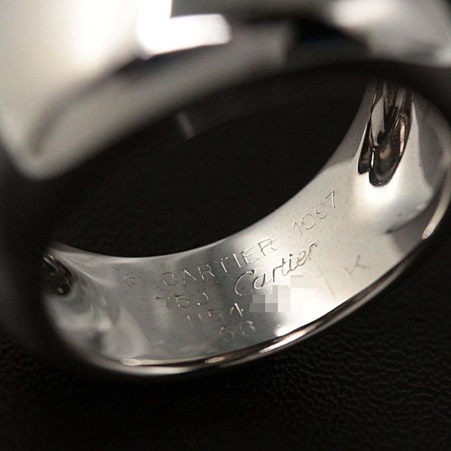 Cartier（カルティエ） ヌーベルバーグ リング 指輪/K18WG/750-14.1g