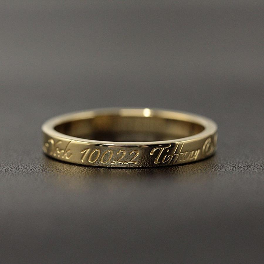 TIFFANY&Co.（ティファニー） 727 Fifth Avenue ノーツナロー リング