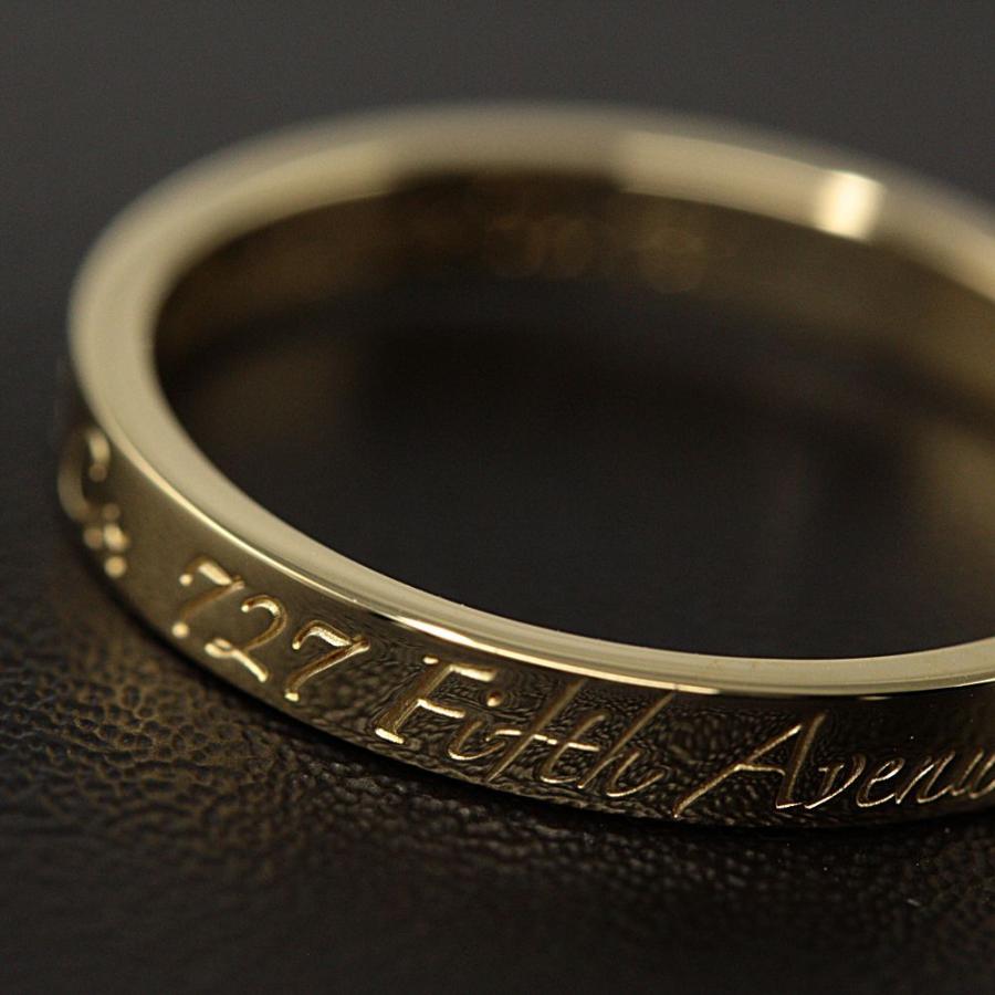 TIFFANY&Co.（ティファニー） 727 Fifth Avenue ノーツナロー リング