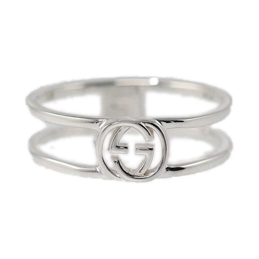 GUCCI（グッチ） インターロッキングG ダブルワイヤーリング 指輪