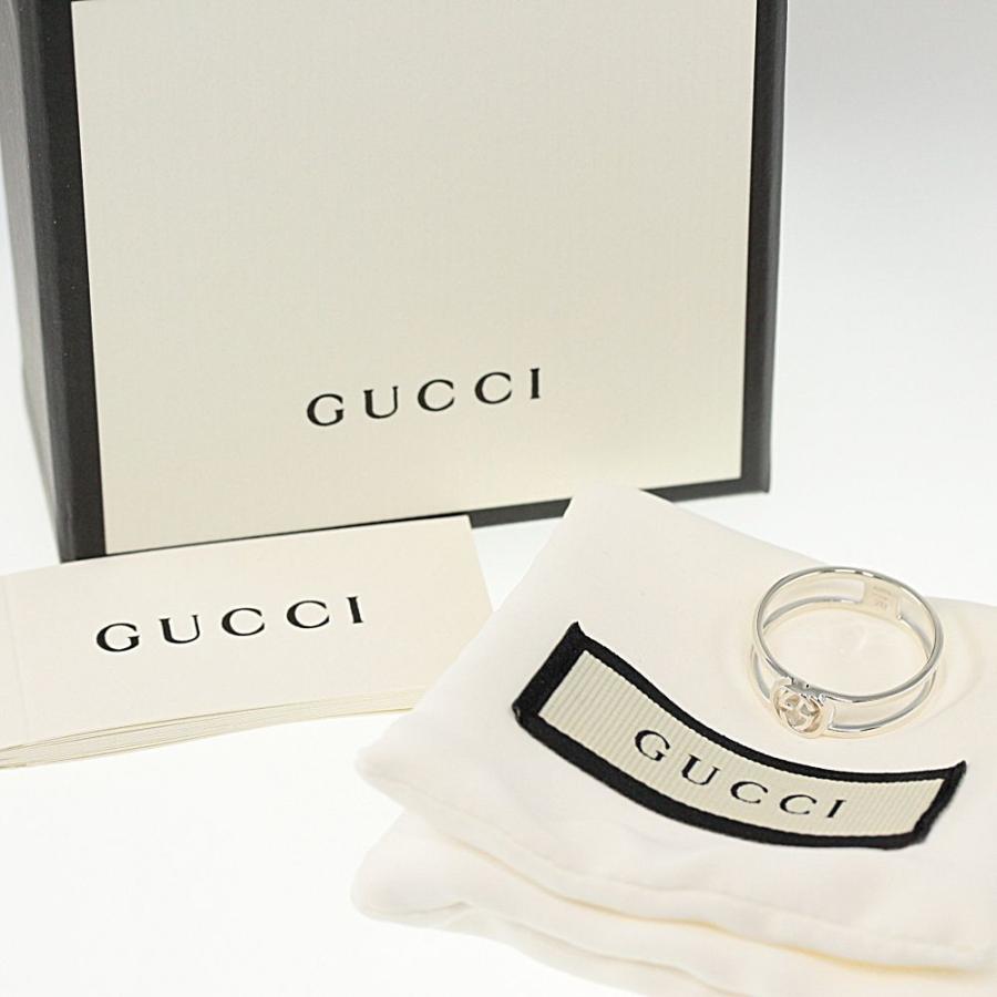GUCCI（グッチ） インターロッキングG ダブルワイヤーリング 指輪
