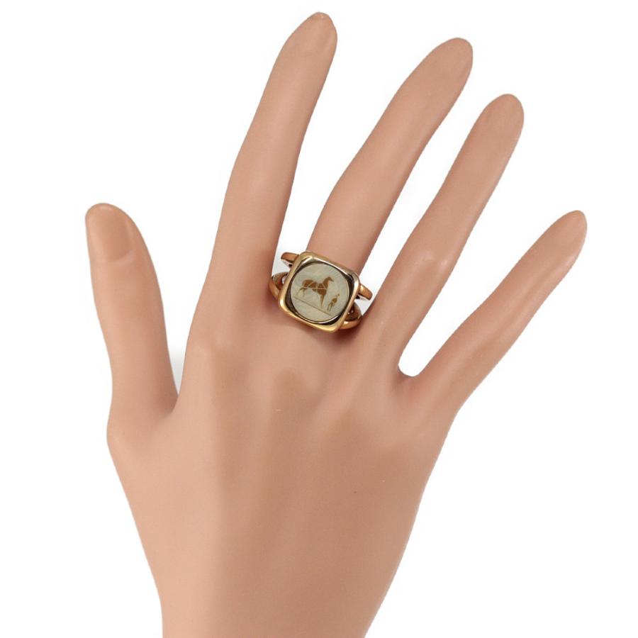 HERMES（エルメス） BIJOUTERIE FANTAISIE コロゾ リング 指輪/合金