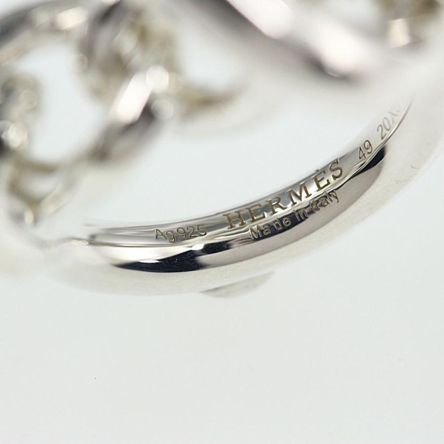 HERMES（エルメス） クロワゼット GMサイズ リング/Sv925-13.6g/9号