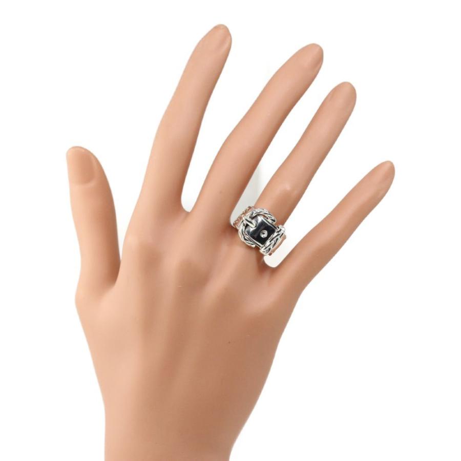 HERMES エルメス ディアンヌ ベルト リング 指輪/Sv925-12.3g/9号/#49  