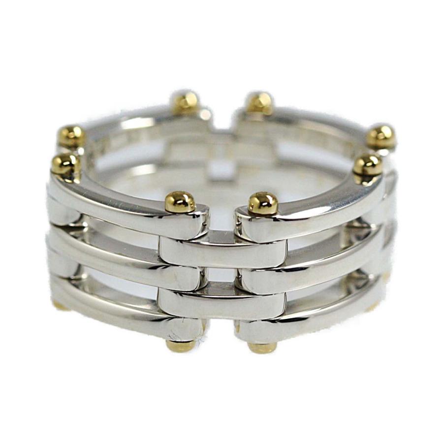 TIFFANY&Co. ティファニー ゲートリング チェーン 指輪/Sv925 TIFFANY&Co. ティファニー ゲートリング チェーン 指輪/Sv925