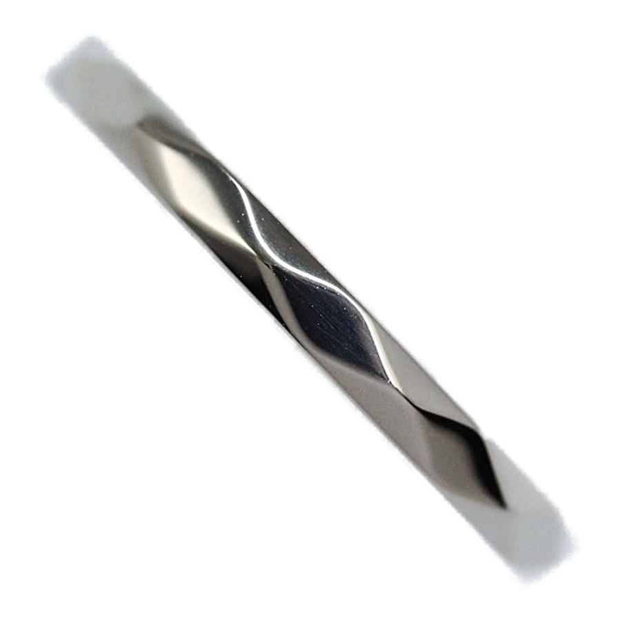 BOUCHERON（ブシュロン） ファセット スモール リング 指輪/Pt950-2.5g