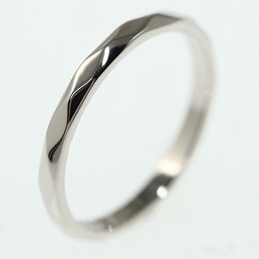 BOUCHERON（ブシュロン） ファセット スモール リング 指輪/Pt950-2.5g